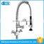 wholesale OEM&ODM 304 stainless steel Brushed Pull Out Commercial Pre-rinse Units kitchen faucet