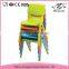 Factory price different color durable kids plastic chair gaming