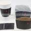 100% eco-friendly Paper cup sleeve with custom printed logos on