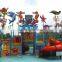 2016 hot sale interactive familiy aqua house jungle kiosk amusement park slide for sale