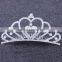Korean fashion love Crown bride Crown alloy rhinestone hair comb hair accessories jewelry Factory outlets