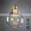 Round shape fireworks led light bulb G125 E27 Christmas Day antique decorative lamp chandelier Fashion light source