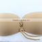 Junyan women sexy wing cloth silicone bra with string