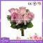 PU real touch wedding artificial rose flower