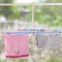 Good design windproof rotating foldable kids baby clothes hanger/underwear rack