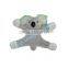 Hot selling plush hippo fridge magnet, plush animal fridge magnet