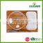 High Quality Glass Cheese Dome With Bamboo Board Set