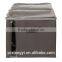 Divided Multi-compartment Storage Box, See-Through Window Zipper Storage Box