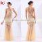 Glamour embroidered beaded elegant backless evening dress galaxy sequins bridesmaid dress party dress pattern