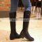 2015 over knee boots real leather boots not high heels CP6698