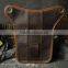 Best quality handmade mens bag genuine leather waist bag for sports