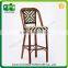 Bulk Discount Hard bamboo look bar chair rattan