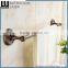 Customized Western Unique Design Zinc Alloy Antique Copper Finishing Bathroom Accessories Wall Mounted Single Towel Bar