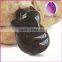 32x22mm carved fox obsidian pendant
