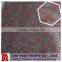 100% polyester yarn dyed heather jersey fleece fabric for garment