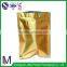 Gravure printing Zipper Top stand up Aluminum foil bag