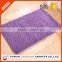 polyester long pile shaggy custom chenille door mat