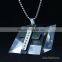 2016 Fashion Pure Silver Unique Women Gemstone Cross Pendants