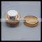 Screen Printing Surface Handling and Plastic Material 15g 30g 50g oval transparent acrylic cream cosmetic jar for skin care
