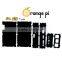 Black Acrylic Case for Orange Pi ,not for Raspberry Pi