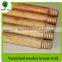 Varnished eucalyptus wood broom stick /straight mops wooden handle from China factory