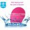 FDA waterproof silicone sonic vibration facial cleanser brush
