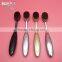 Wholesale single spray finishing gold oval face brush