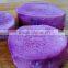 Frozen purple yam cube