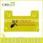 double printed security electric fence warning sign