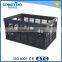 Low price stackable plastic moving boxes, hot sale folding plastic moving boxes