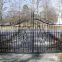 metal Security Gate/ Wholesale price decorative aluminum picket garden fences and gates