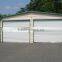 Metal garage shed with side door