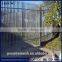 Polyester coated palisade fence post