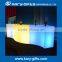 Nightclub LED Plastic Bar Counter Lighting Plastic Furniture / Buffet Dinner Table