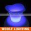 Electronic Illuminated led Flower Pots remote control led flower pot
