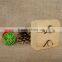 Small decorative lightweight wood wedding favor gift box