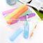 N208 travel toothbrush tube colorful toothbrush tube toothbrush box