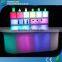 GLACS Control Club Furniture Cool Bar Table Furniture Colorful Fancy LED Bar Counter