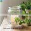 mason jar filled with candy tall clear glass lantern with rope handle
