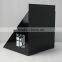 Custom 5 tier Black Perspex Organic Glass Acrylic Displays and Shelf