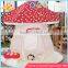 wholesale indoor or outdoor playhouse cottage kids tent house funny play Indian kids tent house W08L008