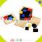 2017 New design educational blocks wooden montessori toddler materials W12F016