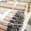 Two-times polished solid wooden broom handle Domed