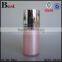 10ml 15ml pink cylindrical shape airless cosmetic pump bottle high quality plastic pump bottle hot sale