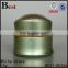 cosmetic aluminum cream jar 10g 20g 30g 50g silver green purple colored aluminum cosmetic packaging jar