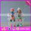 2016 new design desktop wooden small craft doll W02A143