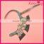 Popular Lady Diamond pearl shoe upper Sandal fashionShoe Vamp