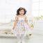 Fashion Dress Kids Party Dress Baby Girl Cotton American Style Dress