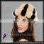 CX-C-197C Fashion 2016 New Style Russian Woman Winter Mink Fur Hats