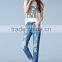 2016 New Fashion Brand Women Slim Jeans Blue Jeans Female Stretch Jeans Female